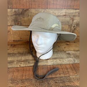 Arctic Sun Hat Adult Green Summer Protection Adjustable Chin Strap Ontel